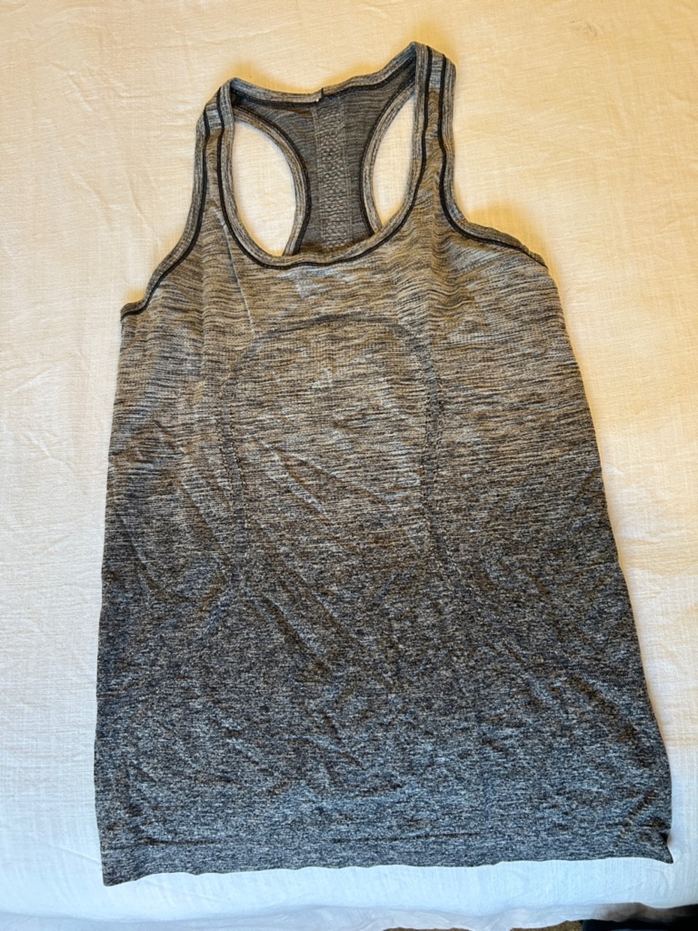 lululemon athletica Gray Ombre Racerback Tank